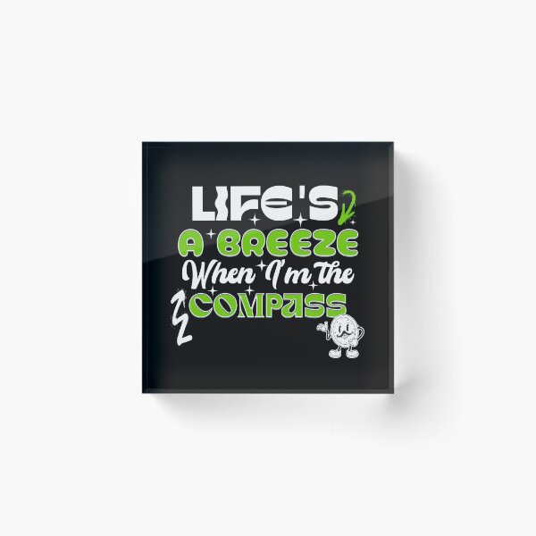 Item preview, Life's a Breeze Dark designed and sold by RobScottCreates.