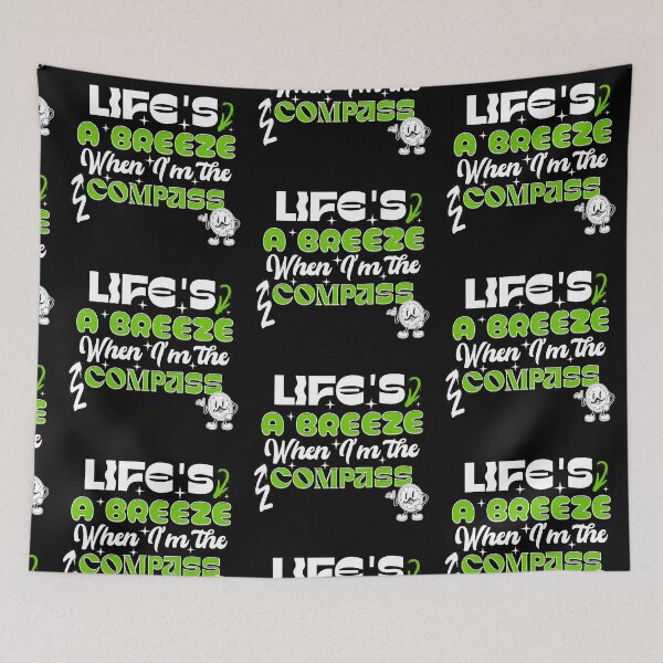 Item preview, Life's a Breeze Dark designed and sold by RobScottCreates.