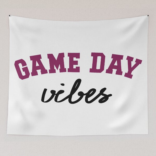 Item preview, Game Day Vibes Digital Art designed and sold by MagnoliaLake.