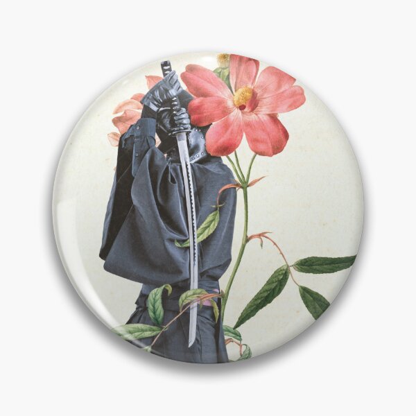 Item preview, Plague Doctor and Floral Collage Art designed and sold by Nitsuke.