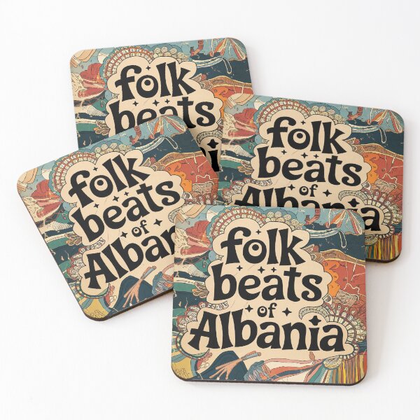 Item preview, Gjirokastër Albanian Folk Festival Whimsical Vintage Zentangle Art designed and sold by Witty Shirts.