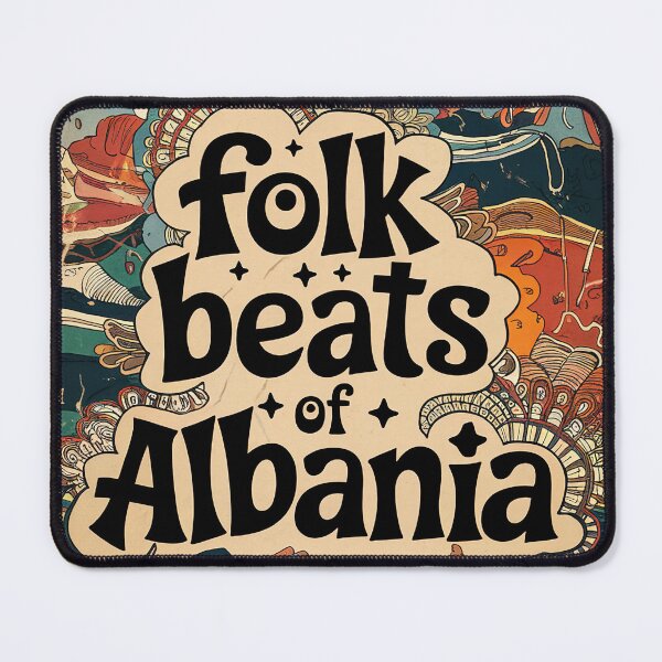 Item preview, Gjirokastër Albanian Folk Festival Whimsical Vintage Zentangle Art designed and sold by Witty Shirts.