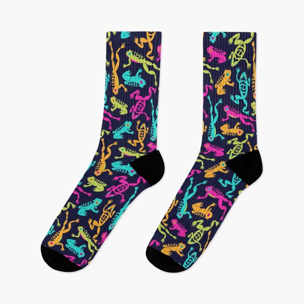 Item preview, Tropical Neon Poison Dart Frogs designed and sold by robyriker.