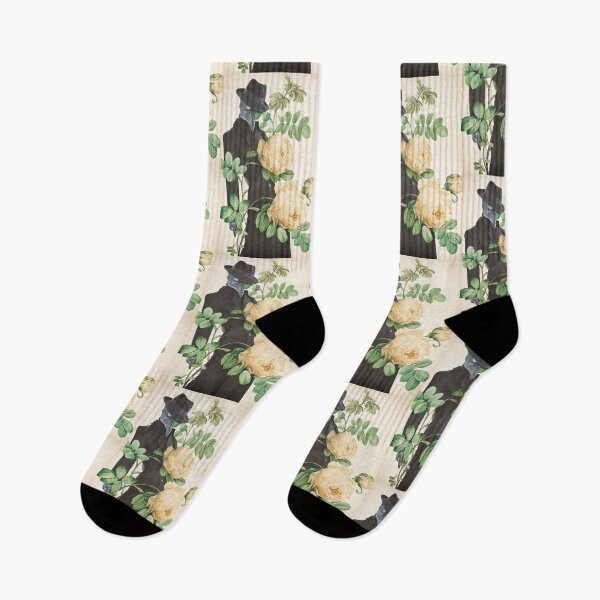 Item preview, Plague Doctor and Floral Collage Art designed and sold by Nitsuke.