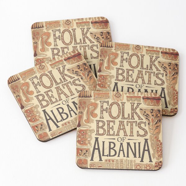 Item preview, Gjirokastër Albanian Folk Festival Whimsical Vintage Zentangle Art designed and sold by Witty Shirts.