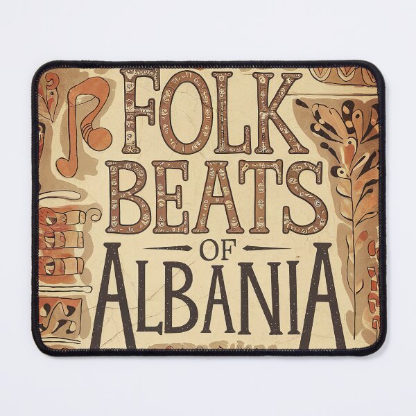 Item preview, Gjirokastër Albanian Folk Festival Whimsical Vintage Zentangle Art designed and sold by Witty Shirts.