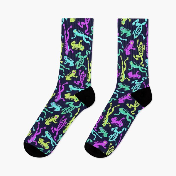 Item preview, Tropical Neon Poison Dart Frogs designed and sold by robyriker.