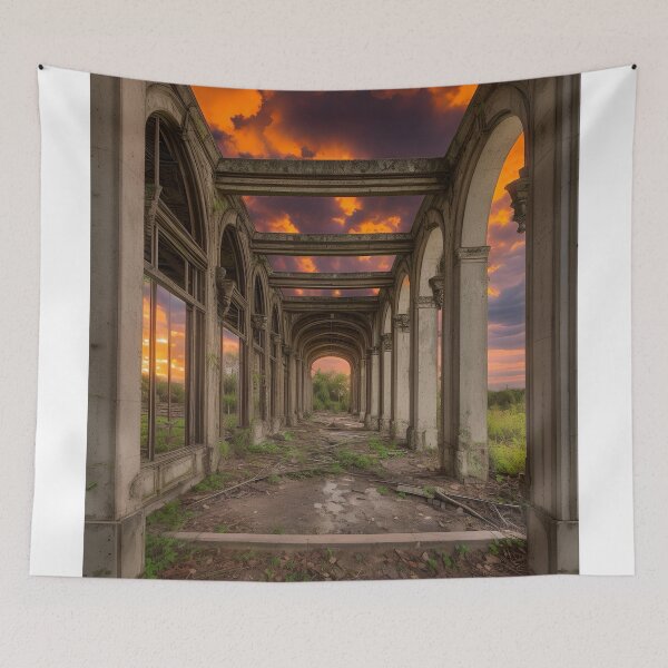 Item preview, SKY WAS RED OVER AUSTIN 2 designed and sold by The Turbulent Architect.