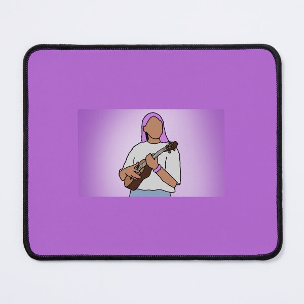 Item preview, The purple Ukelele girl designed and sold by Cartooncreek.