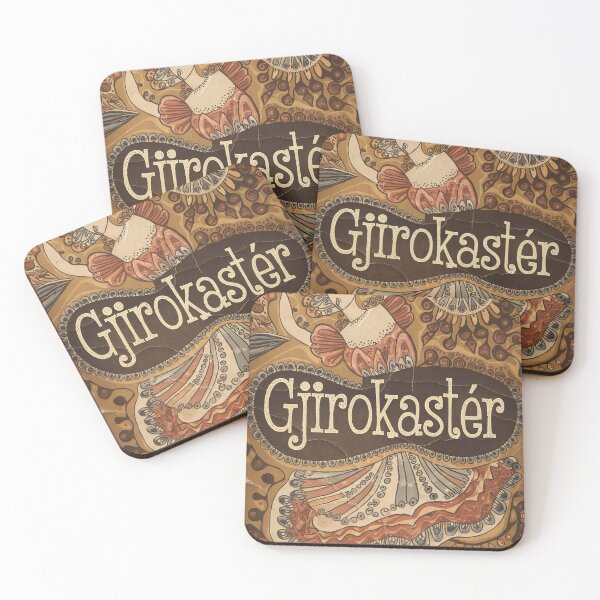 Item preview, Gjirokastër Albanian Folk Festival Whimsical Vintage Zentangle Art designed and sold by Witty Shirts.