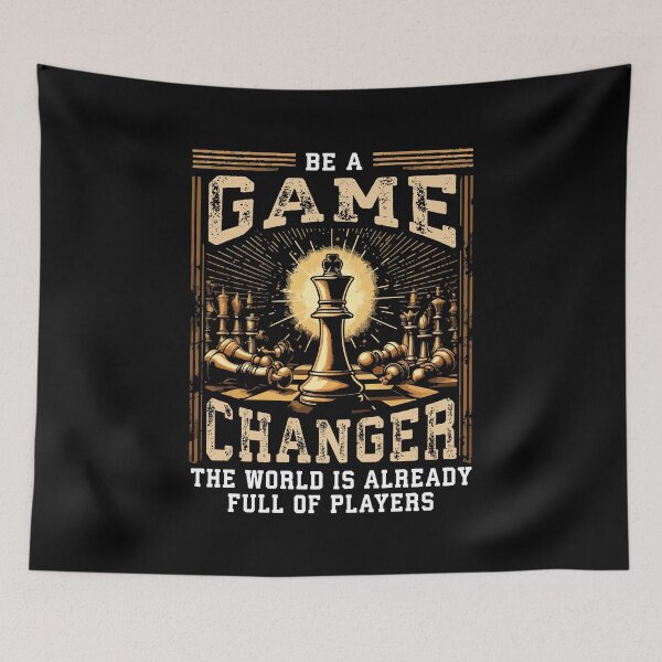 Item preview, Be a Game Changer - Chess Success Motivation designed and sold by chantastical.