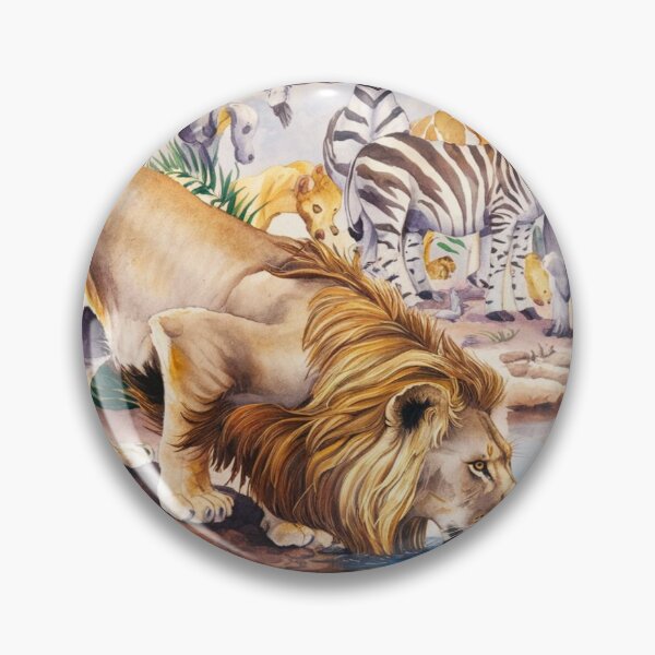 Item preview, Le Lion et l'Eau designed and sold by Collection de trésors .