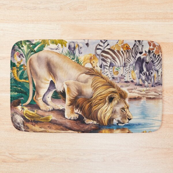 Item preview, Le Lion et l'Eau designed and sold by Collection de trésors .