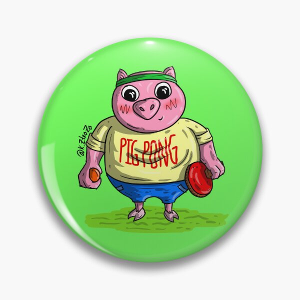 Artikelvorschau, Schweine-Pong - Pingpong entworfen und verkauft von Kztrozo.