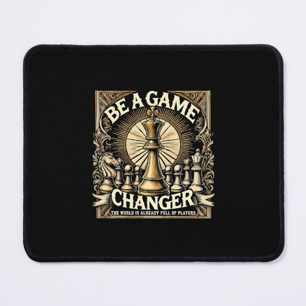 Item preview, Be a Game Changer - Chess Success Motivation designed and sold by chantastical.
