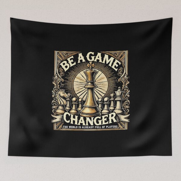 Item preview, Be a Game Changer - Chess Success Motivation designed and sold by chantastical.
