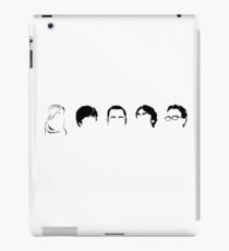 Big Bang Theory Team - illustrations iPad Case/Skin
