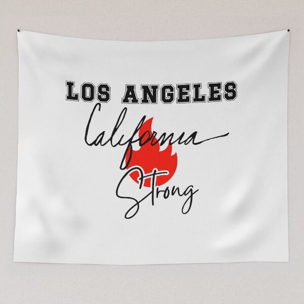 Item preview, Los Angeles Calfornia Strong Tee, LA TEE, California Tee, designed and sold by dinartanddesign.