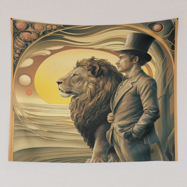 Item preview,  The Lion and the Man designed and sold by Collection de trésors .
