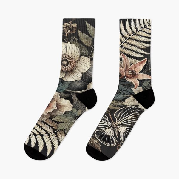 Item preview, Botanical and Skeletal Art Design designed and sold by 0Mystica0.