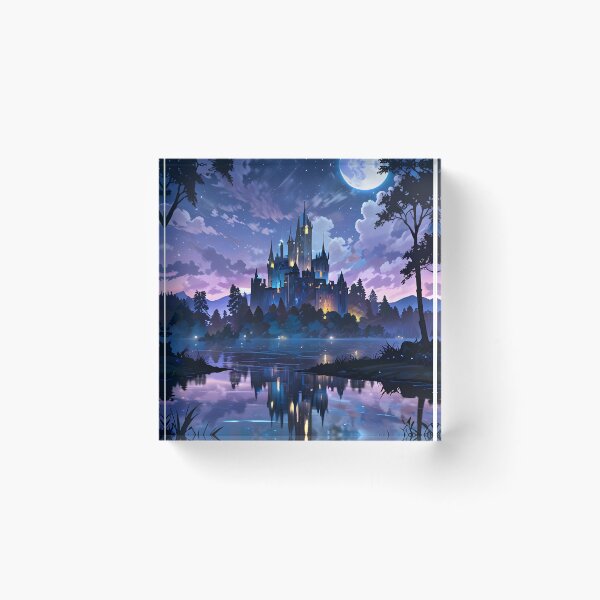 Item preview, Enchanted Castle Night designed and sold by ArtbySameer.