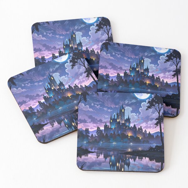 Item preview, Enchanted Castle Night designed and sold by ArtbySameer.