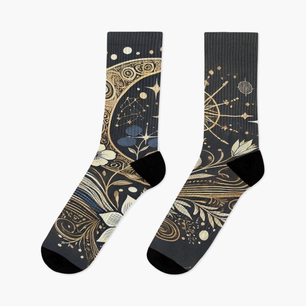 Item preview, Celestial and Floral Fusion Art Design designed and sold by 0Mystica0.