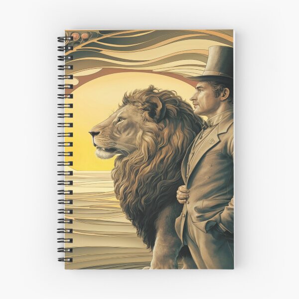Item preview, El león y el hombre designed and sold by Collection de trésors .