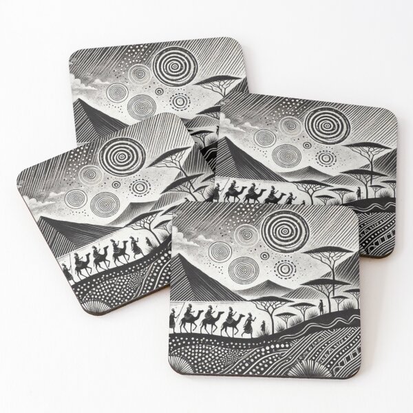 Item preview, Migration, African Tribal Art Style  designed and sold by Shs-Kenya.