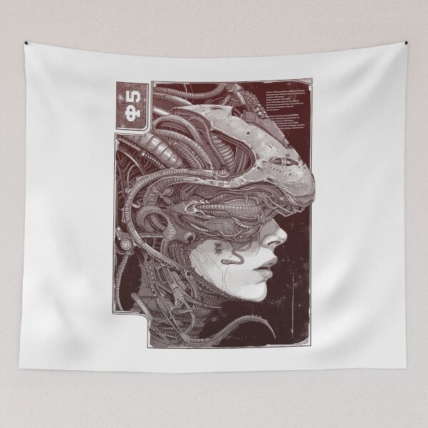 Item preview, Cyborg girl designed and sold by krabbaraban.