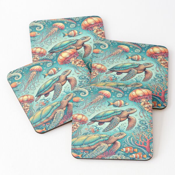 Item preview, Underwater Theme Art Design designed and sold by 0Mystica0.