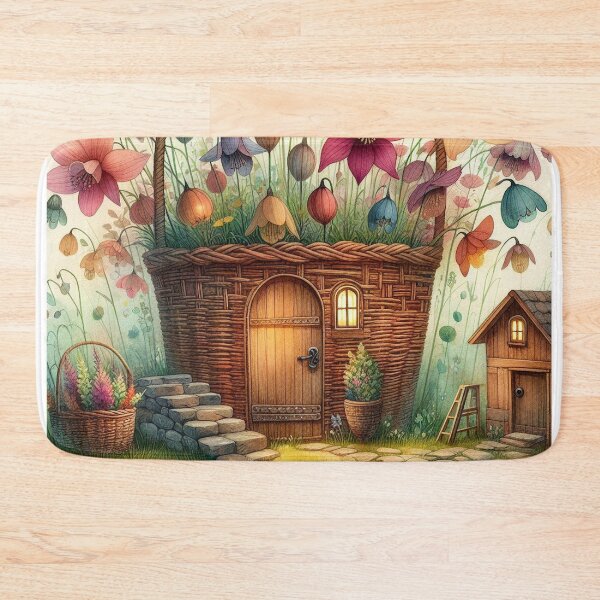 Item preview, A Basketful of Blooming Dreams designed and sold by Beyondnote-Art.