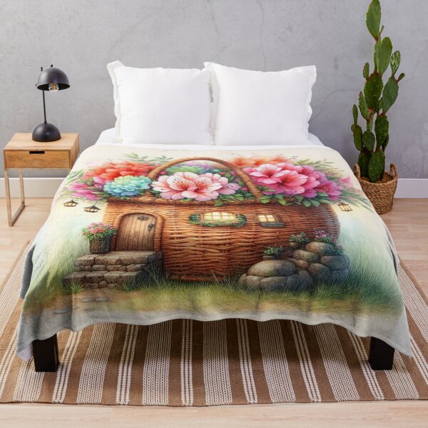 Item preview, A Basketful of Blooming Dreams designed and sold by Beyondnote-Art.