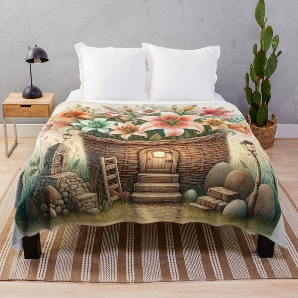Item preview, A Basketful of Blooming Dreams designed and sold by Beyondnote-Art.