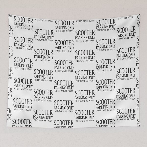 Item preview, SCOOTER parking only - others will be towed designed and sold by jazzydevil.