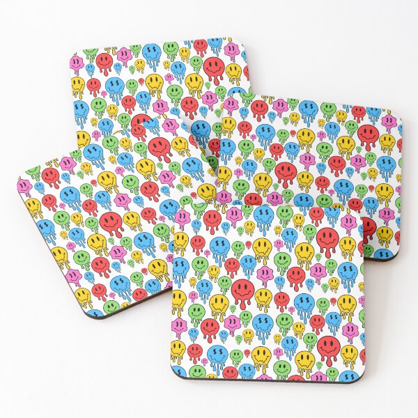 Item preview, Rainbow Melting Smiley Faces designed and sold by RogerDodger21.