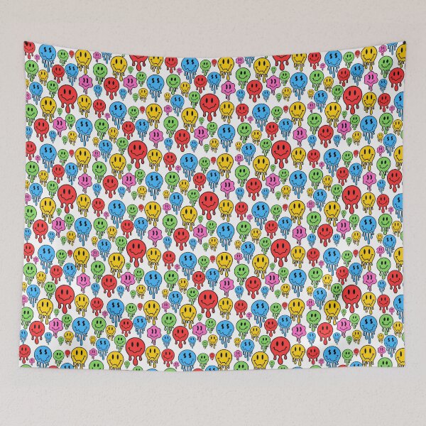 Item preview, Rainbow Melting Smiley Faces designed and sold by RogerDodger21.