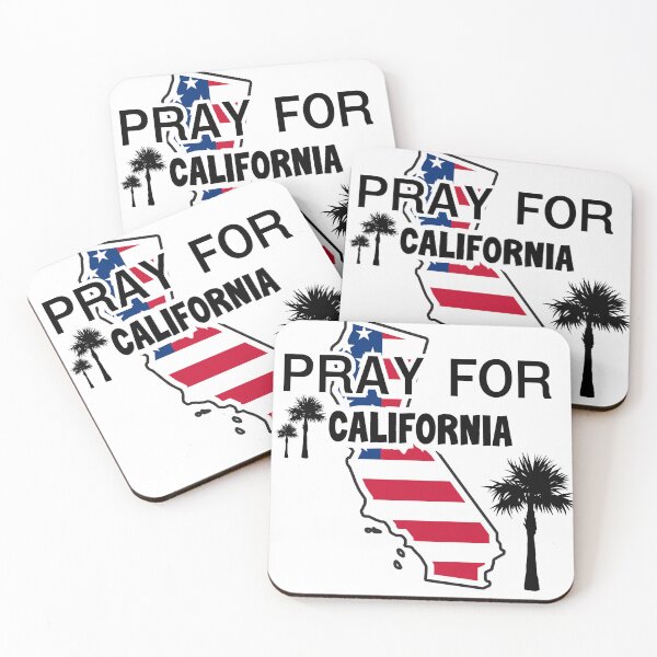 Item preview, Pray For California Tee, Los Angeles Tee, Hollywood Tee designed and sold by dinartanddesign.