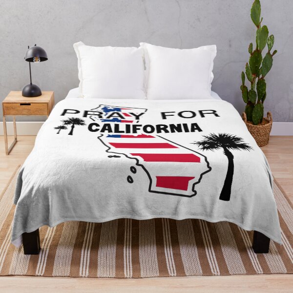 Item preview, Pray For California Tee, Los Angeles Tee, Hollywood Tee designed and sold by dinartanddesign.