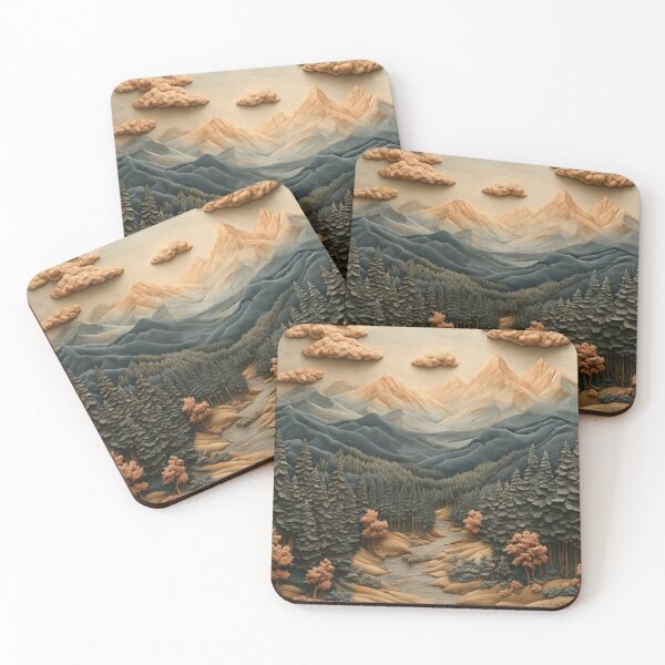 Item preview, Landscape | Bas Relief designed and sold by AJ Lab.