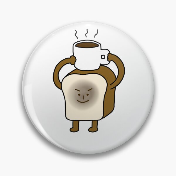Item preview, a cup of coffee on the bread guy designed and sold by superbaechoo.