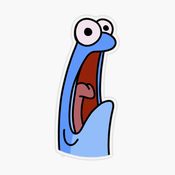 Spongebob Blue Fish Face