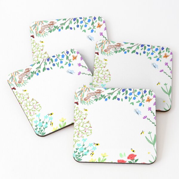 Item preview, Flowers & Bees designed and sold by Sarah Reed.