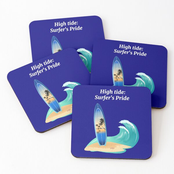 Item preview, "High Tide: Surfer's Pride" adventure ocean beach design  designed and sold by TR_fairydesigns.