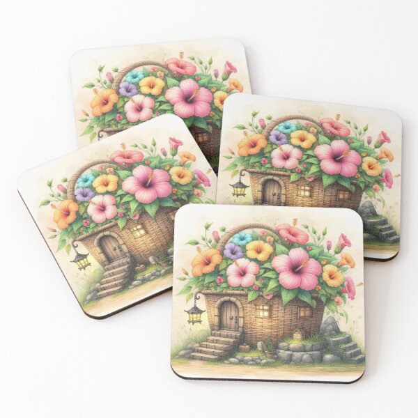 Item preview, A Basketful of Blooming Dreams designed and sold by Beyondnote-Art.