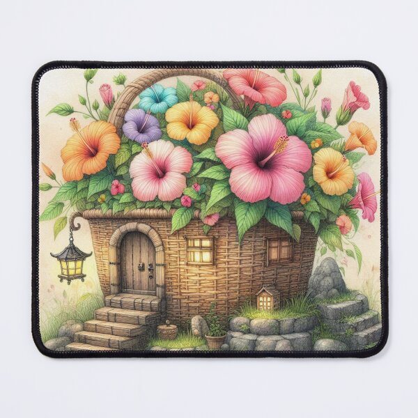 Item preview, A Basketful of Blooming Dreams designed and sold by Beyondnote-Art.