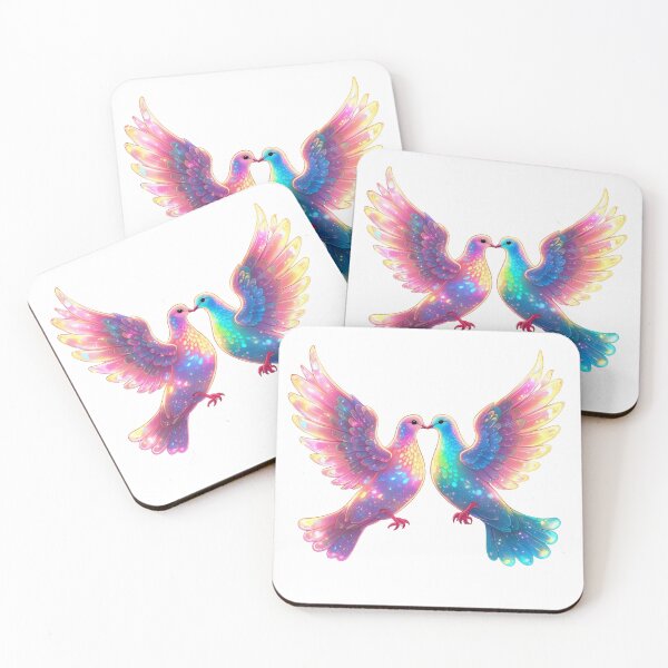 Item preview, Eternal Love Doves - A Symbol of Vibrant Romance designed and sold by GloriousArtSKD.