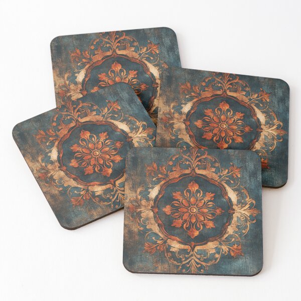 Item preview, Vintage 17th Persian Grungy Carpet designed and sold by GrinGalore.