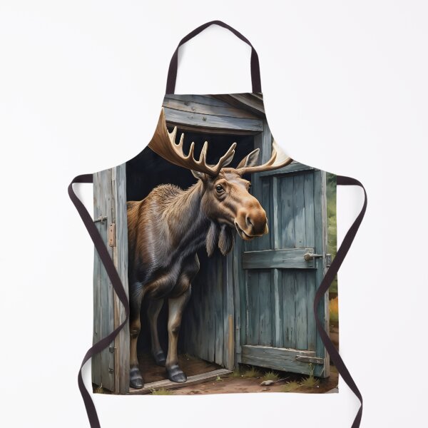 Item preview, A Moose In The Outhouse designed and sold by Paw's Arts.
