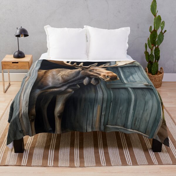 Item preview, A Moose In The Outhouse designed and sold by Paw's Arts.